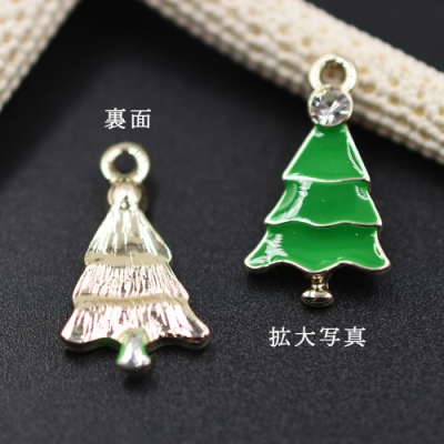 エポチャーム クリスマスツリー3 ゴールド【5ヶ】