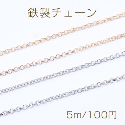 鉄製チェーン ベルサーチェーン 2.5mm【5m】