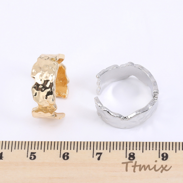 ファッションリング 指輪 デザインリングNo.22 幅約8mm【2ヶ】