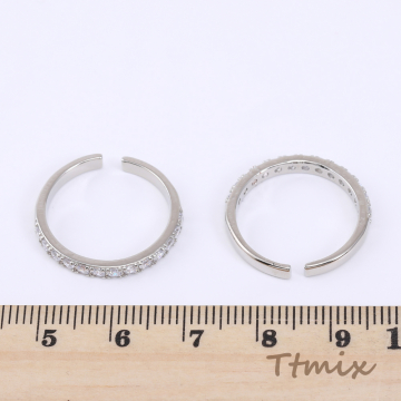 ジルコニアリング 指輪 丸型 幅約3mm【1ヶ】