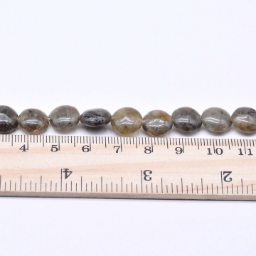 天然石ビーズ ペトリファイドウッド 円形 10mm 1連(約40ヶ）