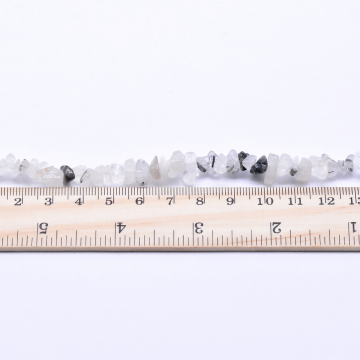 天然石ビーズ   ミックス カラフル 不規則  ホワイト 10連（1連約84cm）】