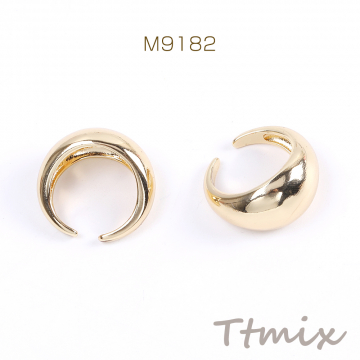 高品質デザインリング 指輪 幅約13mm ゴールド（1ヶ）