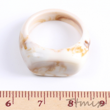 樹脂リング 指輪 幅約11mm（1ヶ）