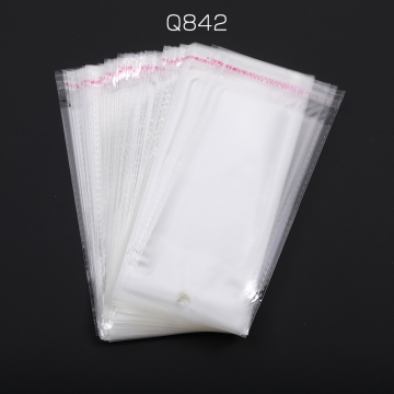 OPP袋 透明テープ付き 1穴 9.5×21.7cm（100枚）