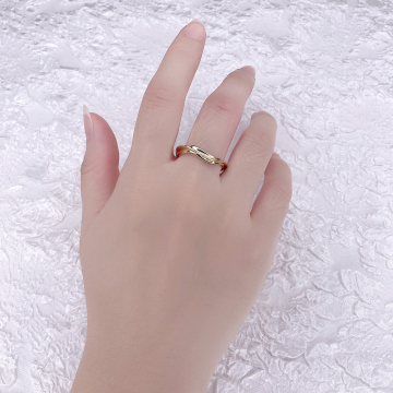 高品質デザインリング 指輪 幅約4mm（1ヶ）