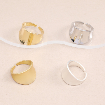 デザインリング 指輪 幅約15mm（2ヶ）
