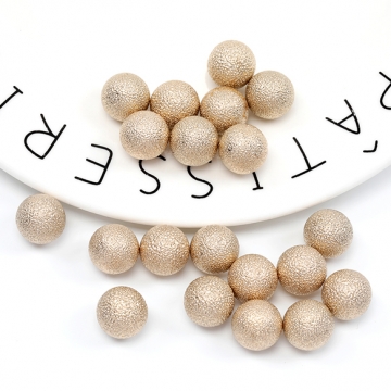 アクリルパーツ 穴なし デザインビーズ 丸形 約12mm（20ヶ）