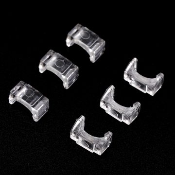 カチューシャパーツ プラスチック ヘアアクセサリー 接続パーツ デコパーツ 貼り付けパーツ 約6×11mm（約200ヶ）
