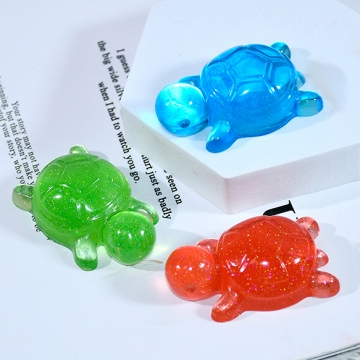 シリコンモールド レジンシリコンモールド カメ 約55×35×20mm（1ヶ）