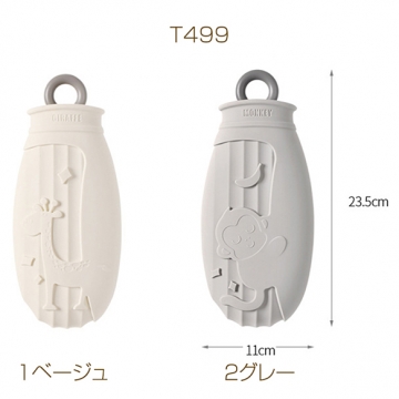 シリコン湯たんぽ ゆたんぽ 注水式 携帯用ハンドウォーマー 保温性抜群 腹部 手足 じんわり温まる（1ヶ）