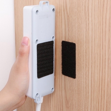 両面マジックテープ 両面テープ 長方形 強力接着 ソファ マット 小物 固定 便利グッズ クッションテープ（1パック5組）
