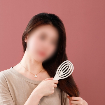 ヘアブラシ 頭皮にフィットする 乾きやすいブラシ ボリュームアップ ツヤ出し 頭皮ケア ドライブロー ヘアコーム(1ヶ)