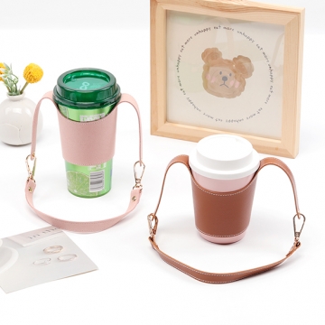 ドリンクホルダー 持ち歩き テイクアウト コンビニ カフェ ミルクティー コーヒー カップホルダー 約28×32cm（1ヶ）