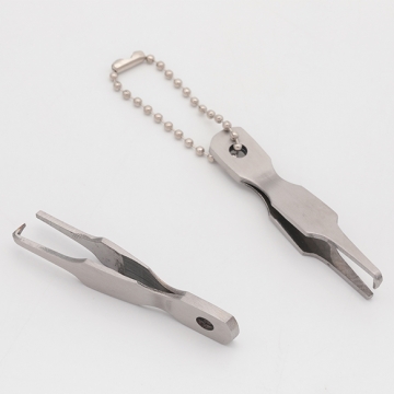 スプリットリングプライヤー 二重リングを簡単に開くことが可能 丸カンの取り付け リング外し 工具 ツール 約5.9cm（1ヶ）