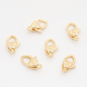 デザインカニカン エンドパーツ 基礎金具 留め具 約8×13mm（2ヶ）