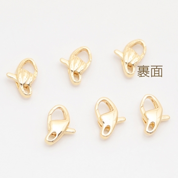 デザインカニカン ユニーク エンドパーツ 基礎金具 留め具 約8×12mm（2ヶ）