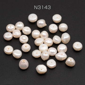 淡水パールビーズ 天然素材 不規則型 約7-8mm(2ヶ)