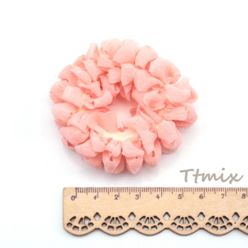 ヘアゴム 透け感 チュール メッシュ レース 髪飾り 髪留め ヘアゴム ヘアアクセサリー 約6cm（1ヶ）