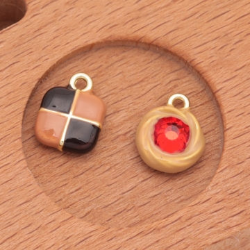 エポチャーム クッキー スイーツチャーム メタルチャーム 全2種（2ヶ）