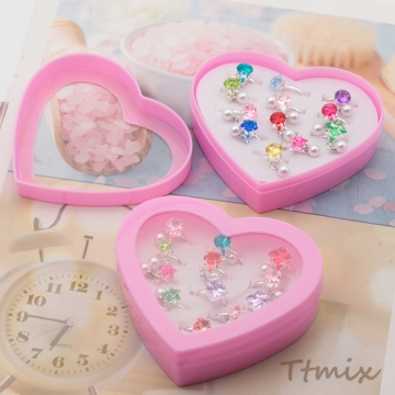 キッズ用リング ランダム パール付き 子ども用 おもちゃの指輪 オープンリング 外径約16mm内径約14mm（1ケース）