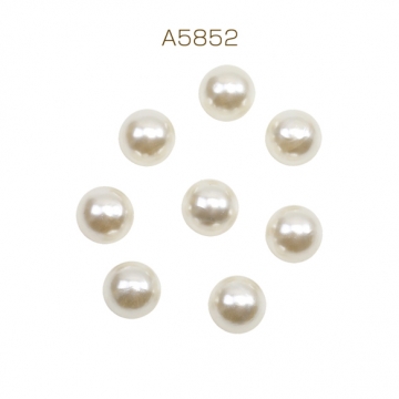 ABSパールビーズ 淡水パール風 大粒 ホワイト 約10mm（20ヶ）