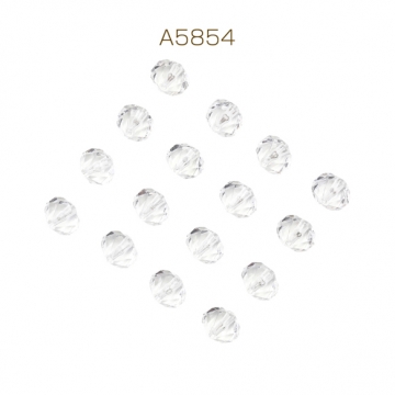アクリルビーズ 多面カット クリア 透明 ダイヤカットビーズ 約12×12mm（20ヶ）