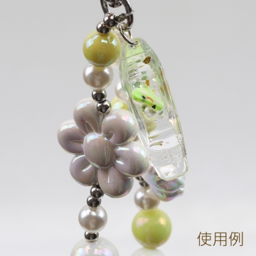 アクリルチャーム かわいい ミニボートチャームパーツ アクセサリーパーツ 約10×41mm (ランダム4ヶ)