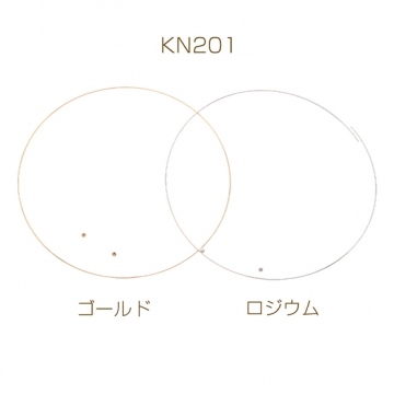 メタルチョーカー ネックレス金具 ワイヤーチョーカー オープンタイプ 約0.8mm（1ヶ）