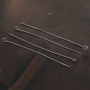9ピン ゴールド（16KGP）/ロジウム 基礎金具 銅製 約0.5×45mm（5g）